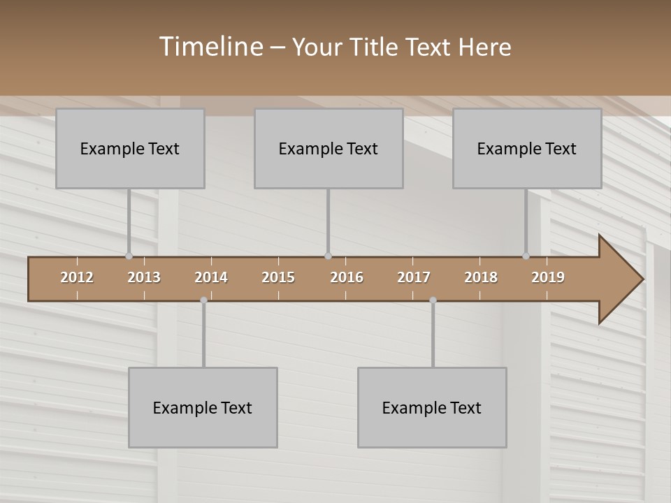 Door Work Drive PowerPoint Template