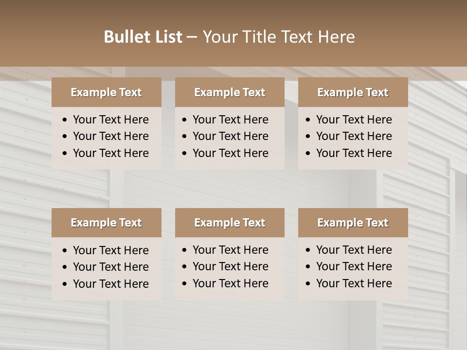 Door Work Drive PowerPoint Template