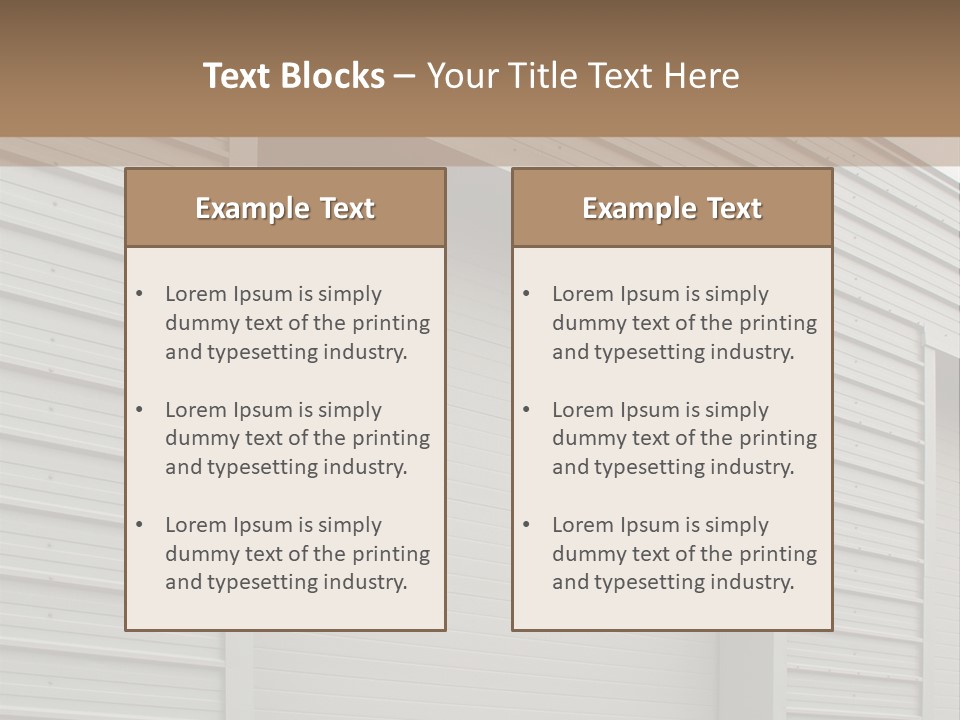 Door Work Drive PowerPoint Template