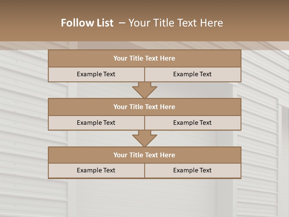 Door Work Drive PowerPoint Template