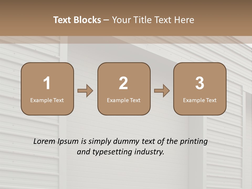 Door Work Drive PowerPoint Template