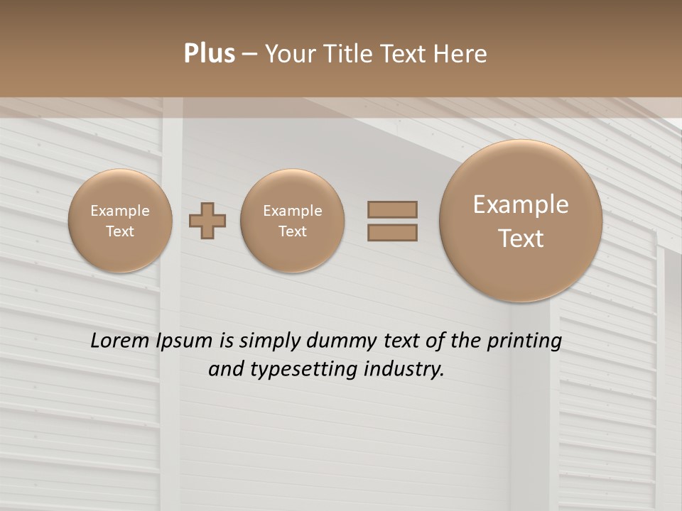 Door Work Drive PowerPoint Template