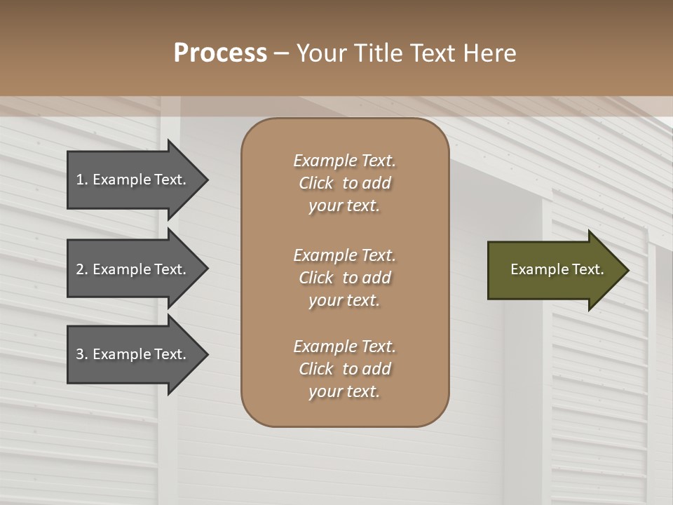 Door Work Drive PowerPoint Template