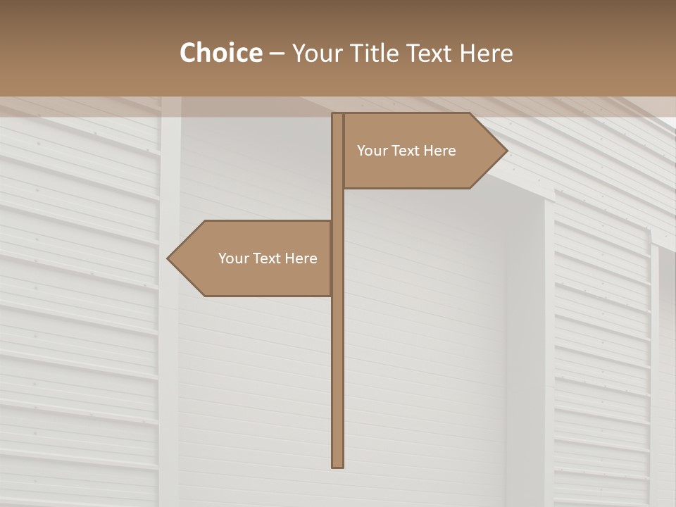 Door Work Drive PowerPoint Template