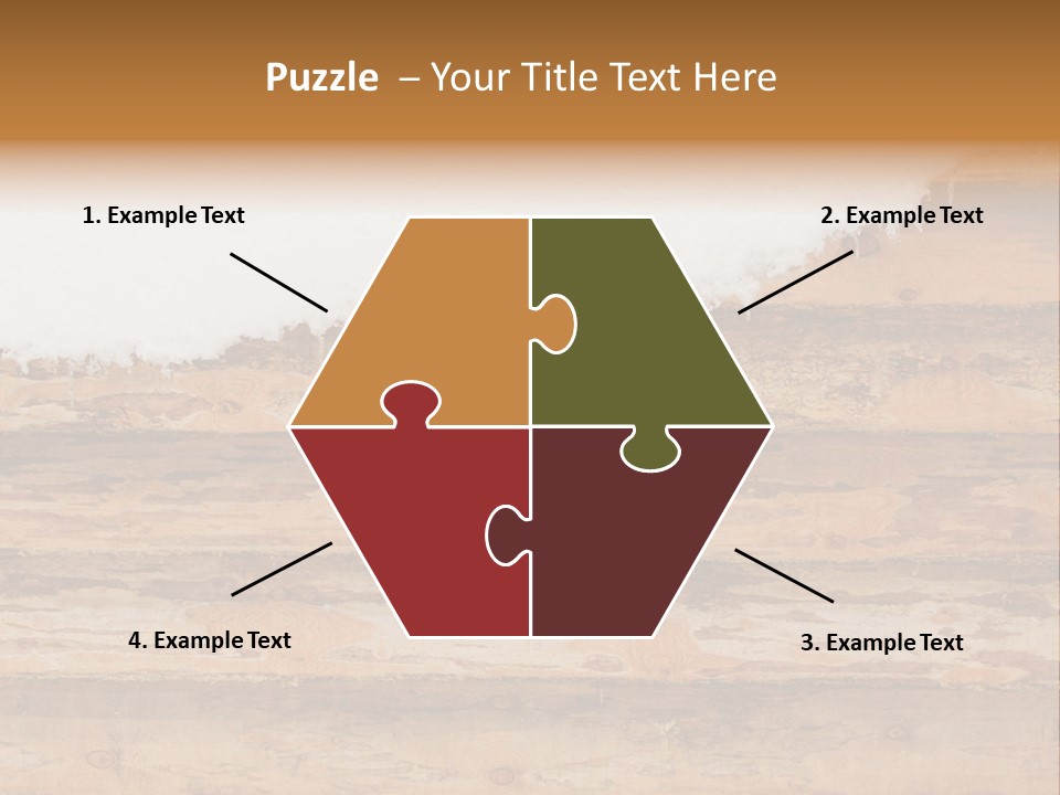 Log Wall Chalet PowerPoint Template