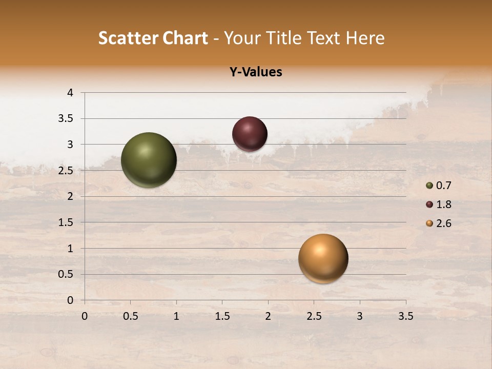 Log Wall Chalet PowerPoint Template