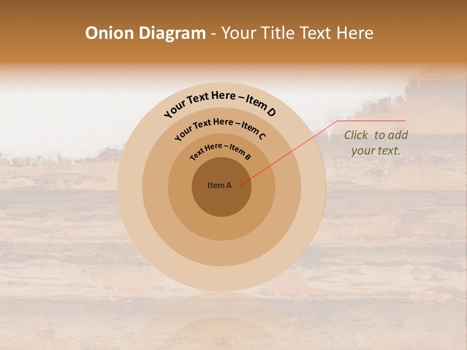 Log Wall Chalet PowerPoint Template