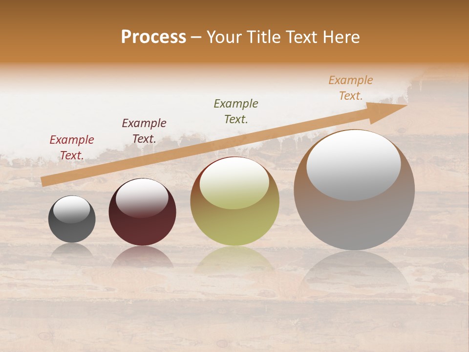 Log Wall Chalet PowerPoint Template