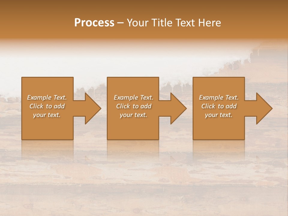 Log Wall Chalet PowerPoint Template