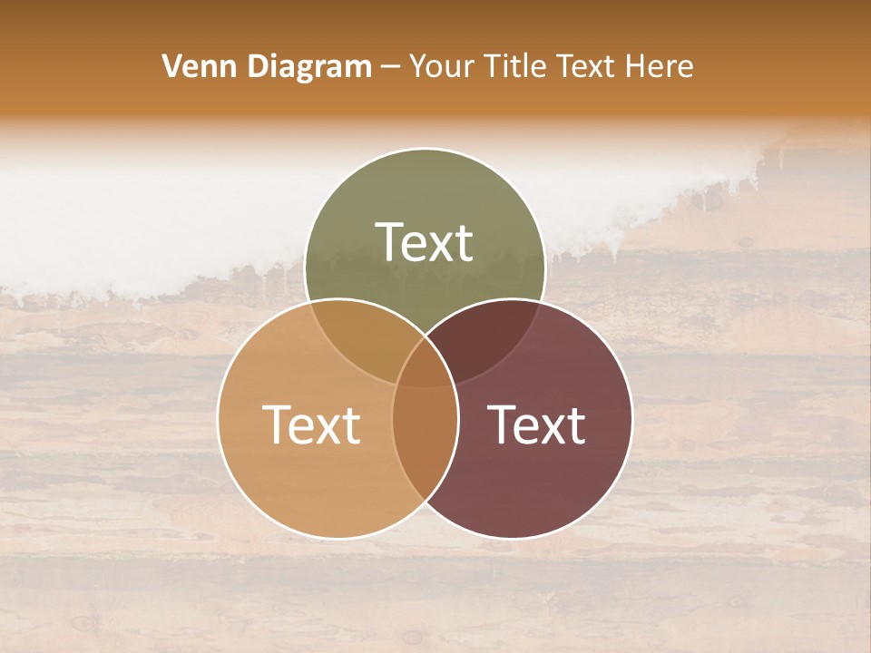 Log Wall Chalet PowerPoint Template