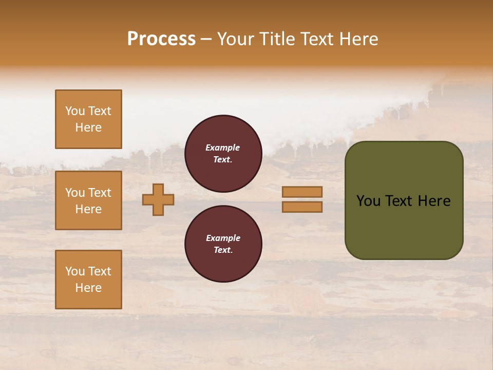 Log Wall Chalet PowerPoint Template