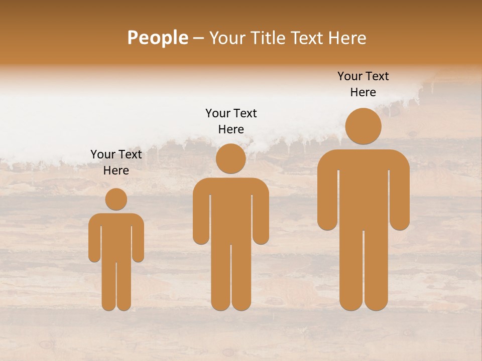 Log Wall Chalet PowerPoint Template