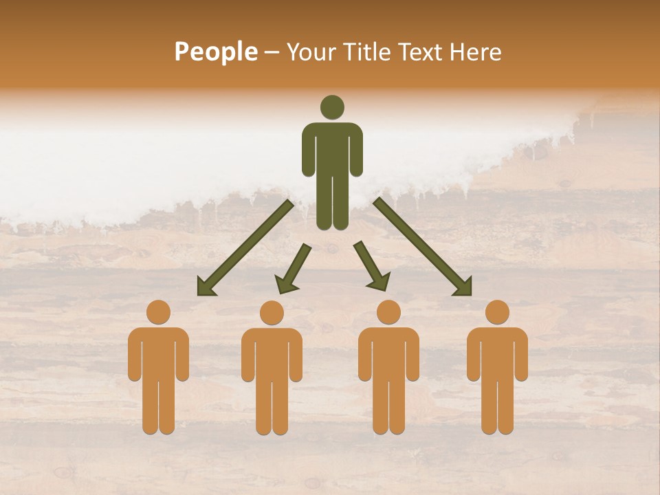 Log Wall Chalet PowerPoint Template