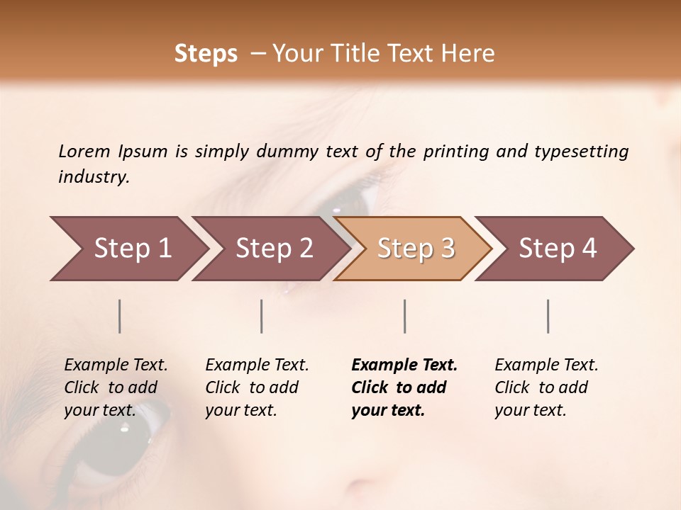 Crying Poverty Neglect PowerPoint Template