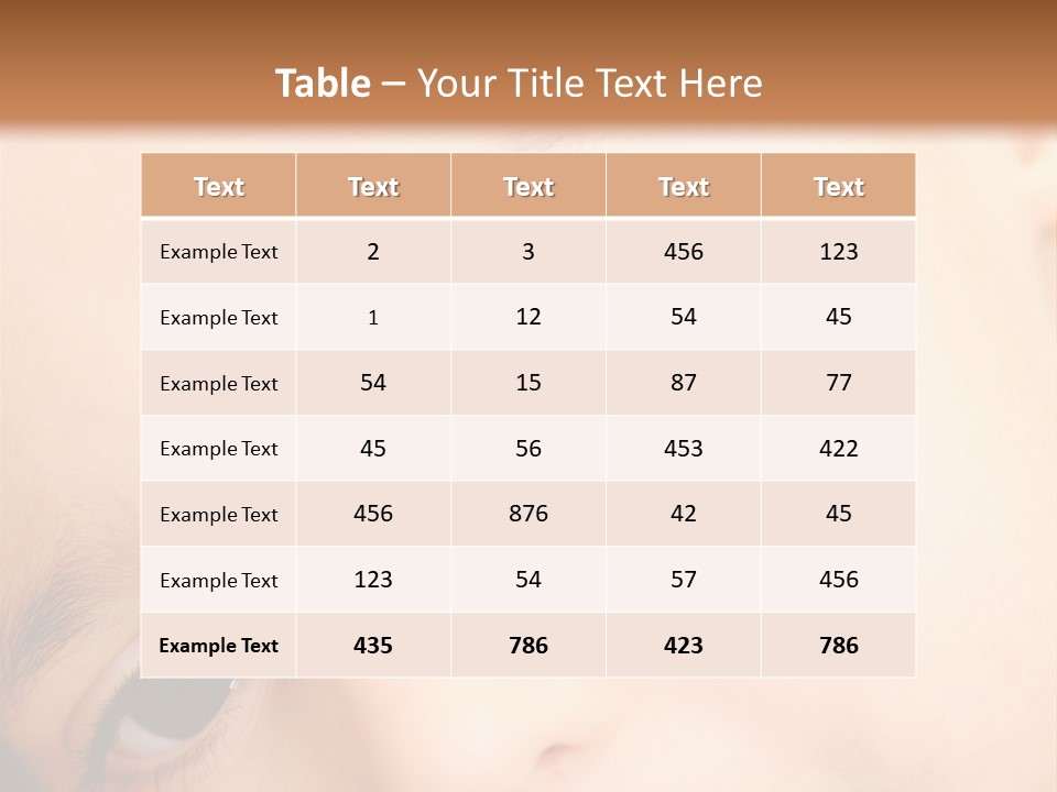 Crying Poverty Neglect PowerPoint Template