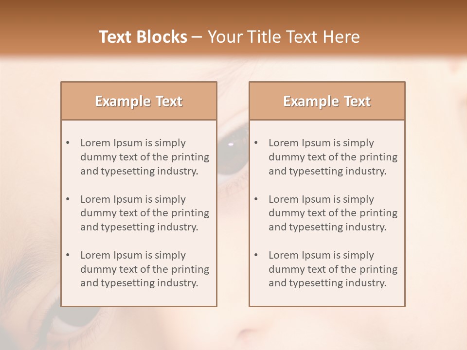 Crying Poverty Neglect PowerPoint Template