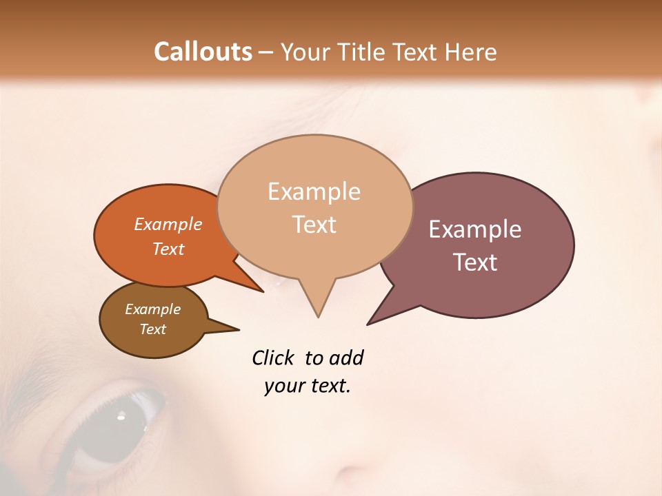 Crying Poverty Neglect PowerPoint Template