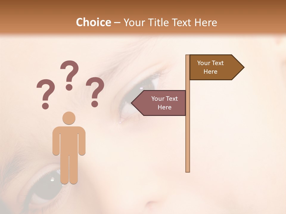 Crying Poverty Neglect PowerPoint Template