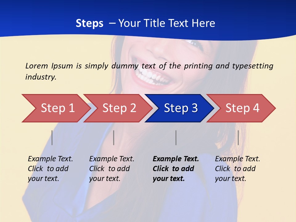Joyful Healthy Smile PowerPoint Template