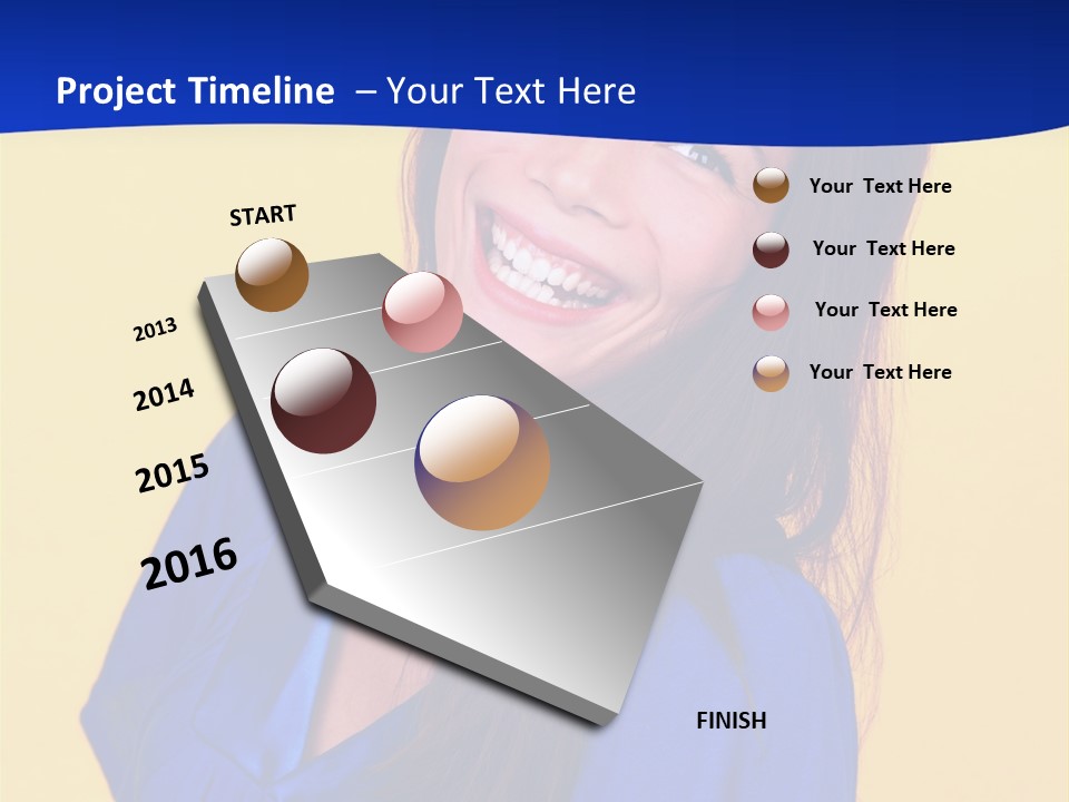 Joyful Healthy Smile PowerPoint Template