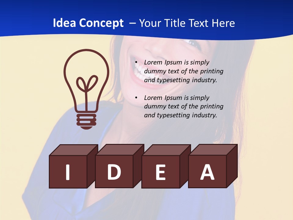 Joyful Healthy Smile PowerPoint Template