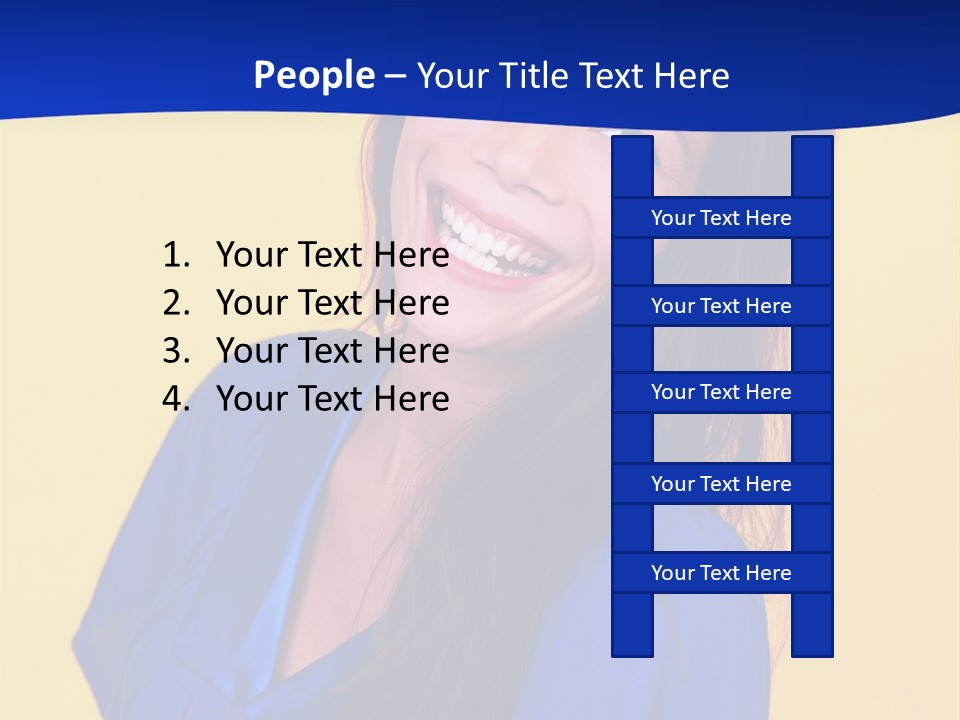 Joyful Healthy Smile PowerPoint Template