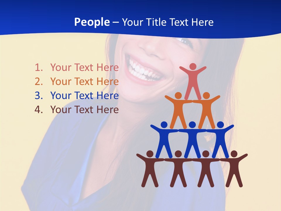 Joyful Healthy Smile PowerPoint Template