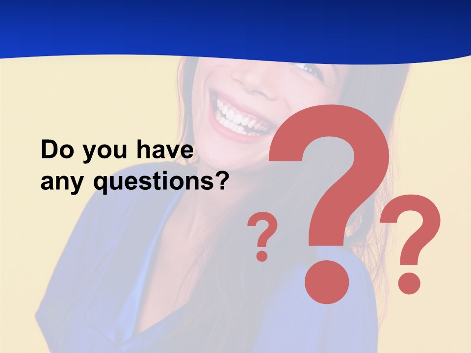 Joyful Healthy Smile PowerPoint Template