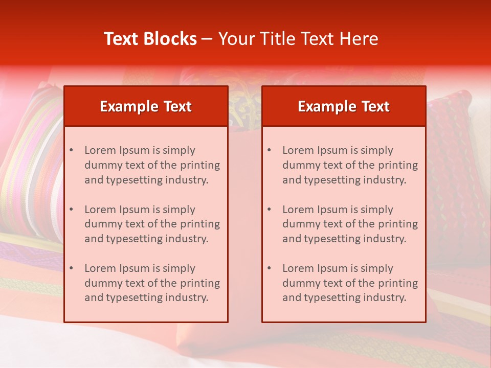 Designer Furniture Urban PowerPoint Template