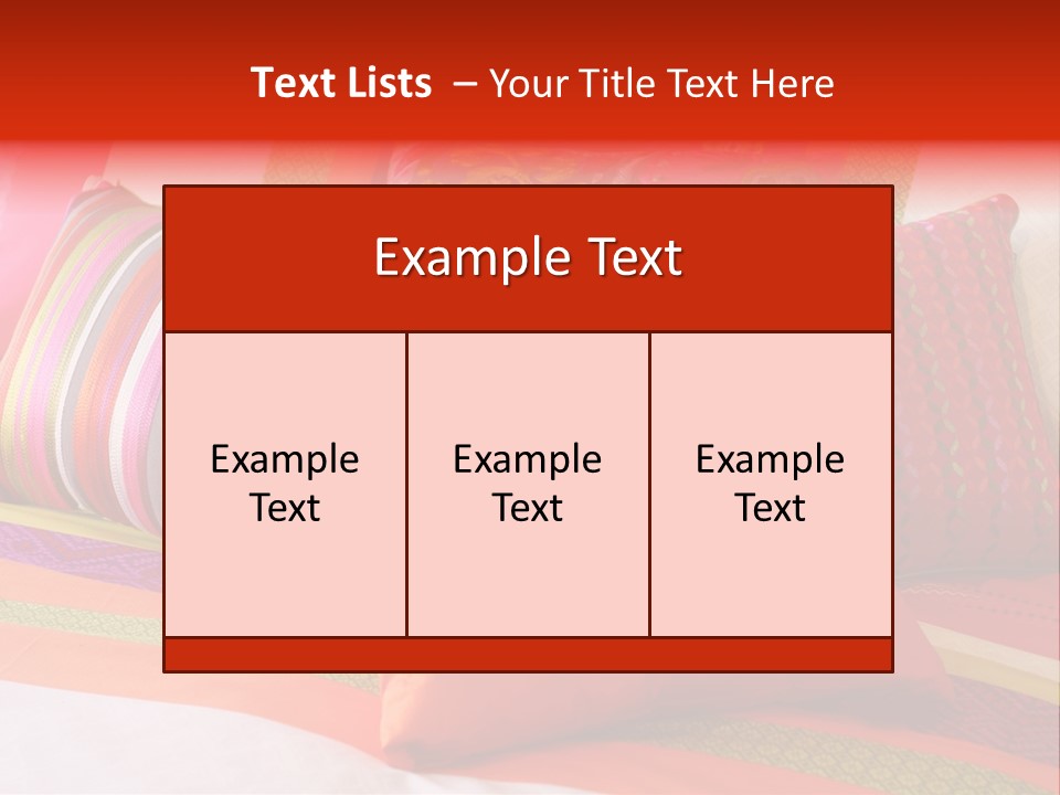 Designer Furniture Urban PowerPoint Template