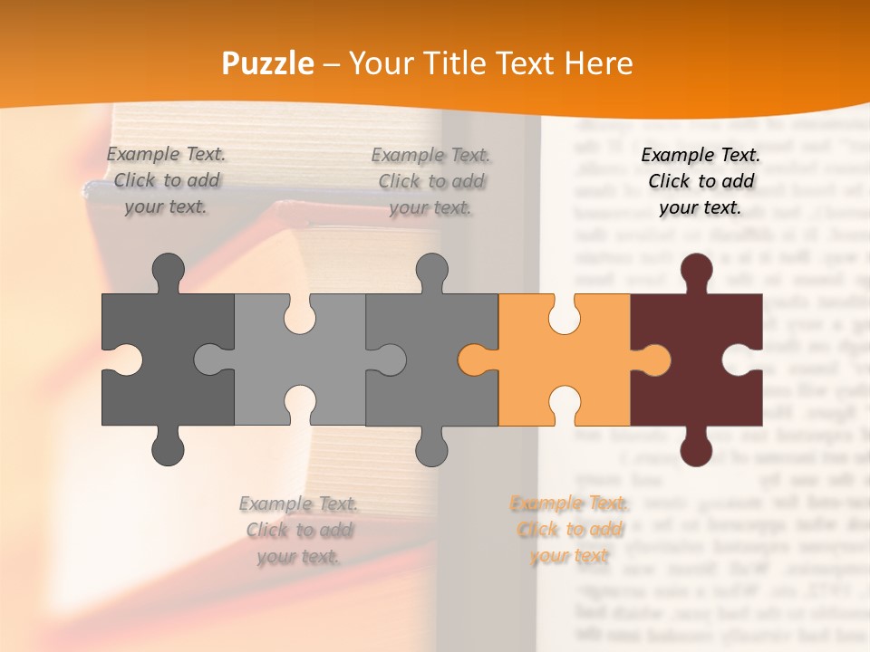 Black Relationship Person PowerPoint Template