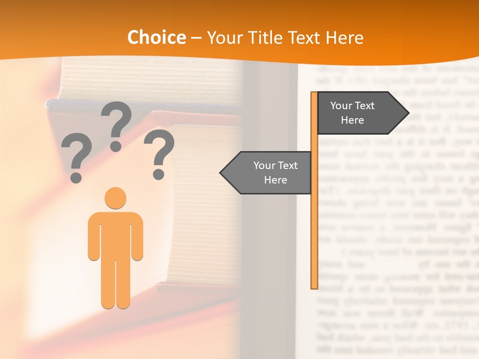 Black Relationship Person PowerPoint Template