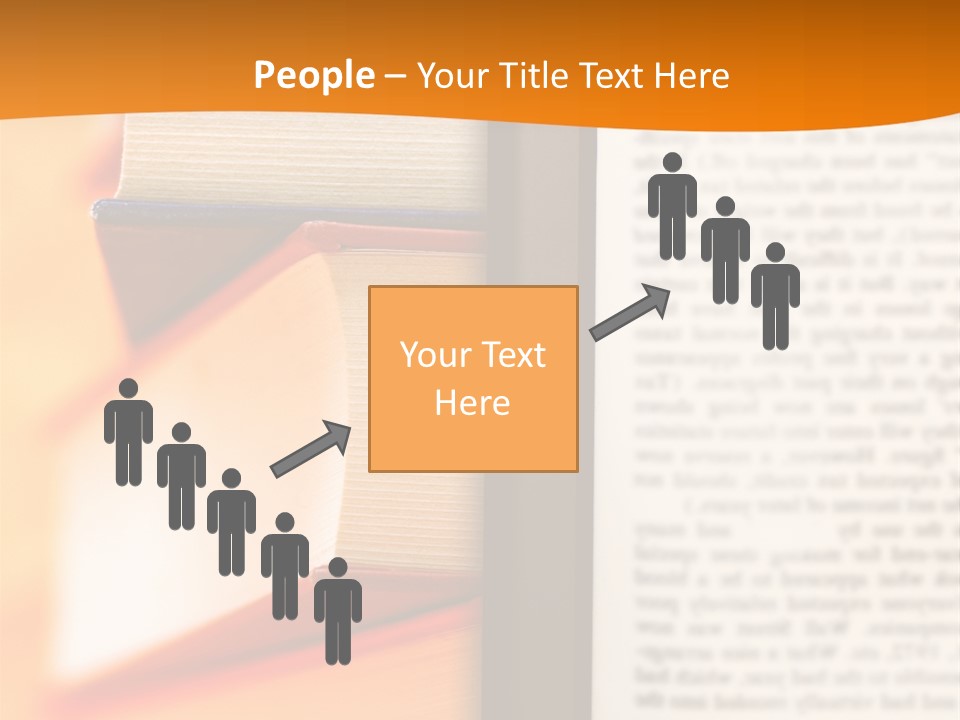 Black Relationship Person PowerPoint Template