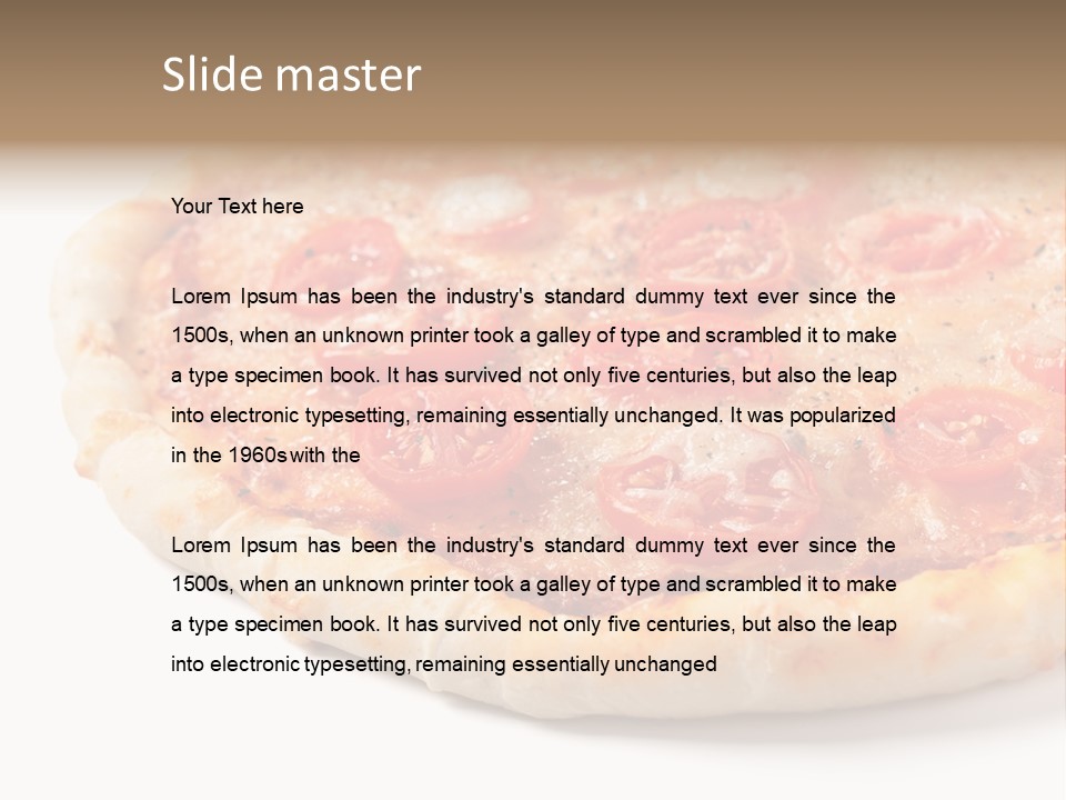 Background Italian Margarita PowerPoint Template