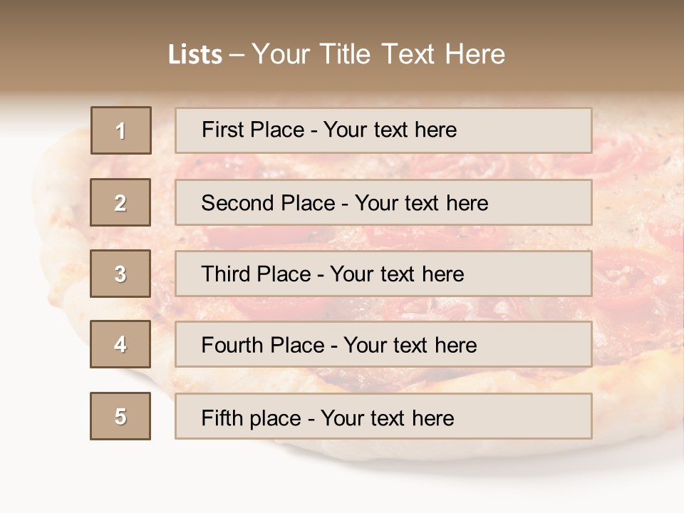 Background Italian Margarita PowerPoint Template