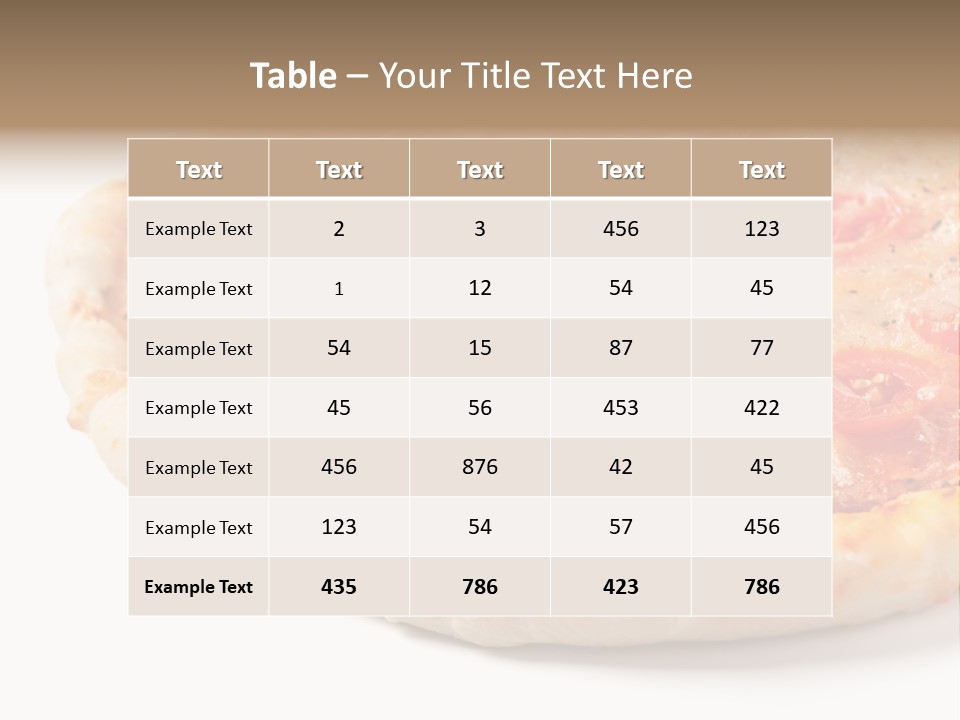 Background Italian Margarita PowerPoint Template