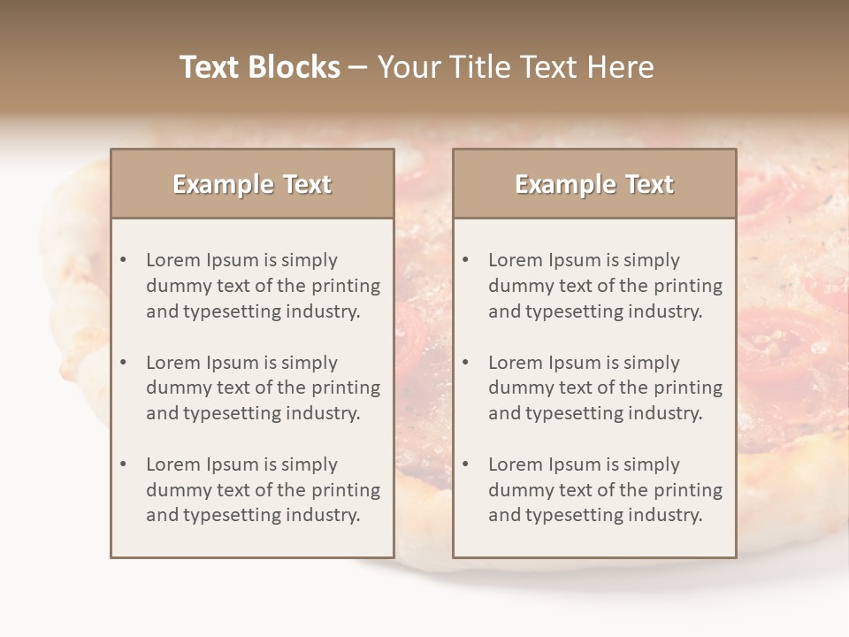 Background Italian Margarita PowerPoint Template