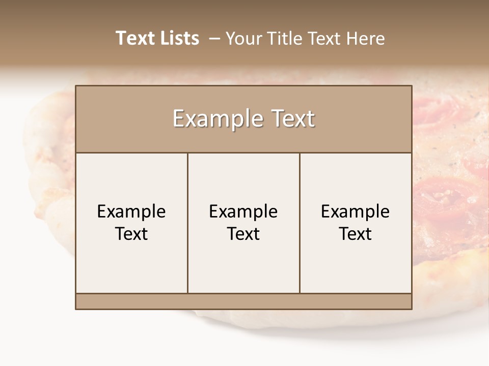 Background Italian Margarita PowerPoint Template