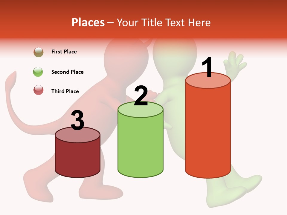 Afterlife Hesitating Decision PowerPoint Template