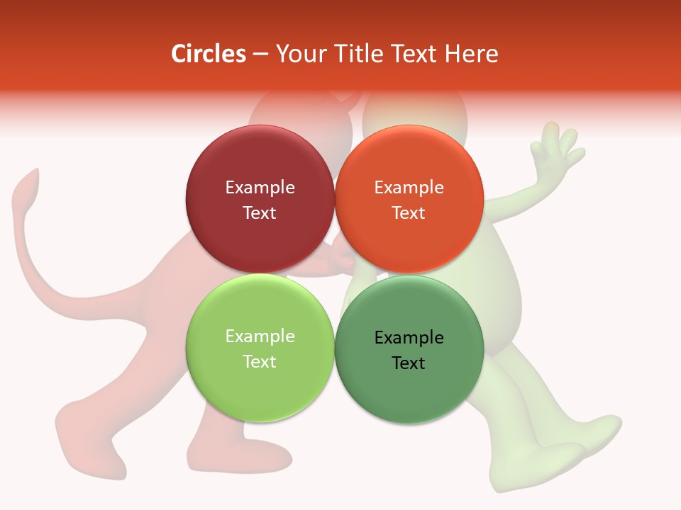 Afterlife Hesitating Decision PowerPoint Template