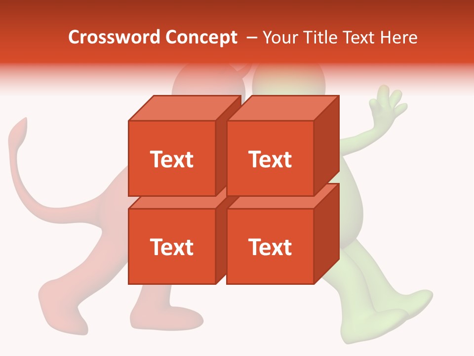 Afterlife Hesitating Decision PowerPoint Template