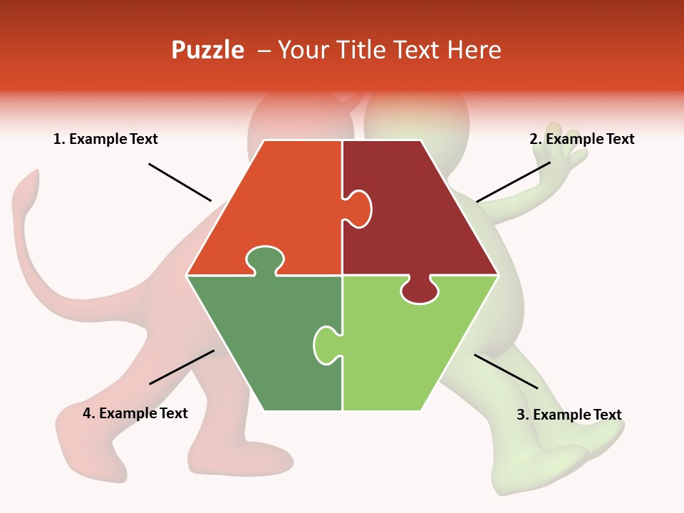 Afterlife Hesitating Decision PowerPoint Template