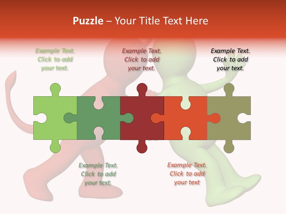 Afterlife Hesitating Decision PowerPoint Template