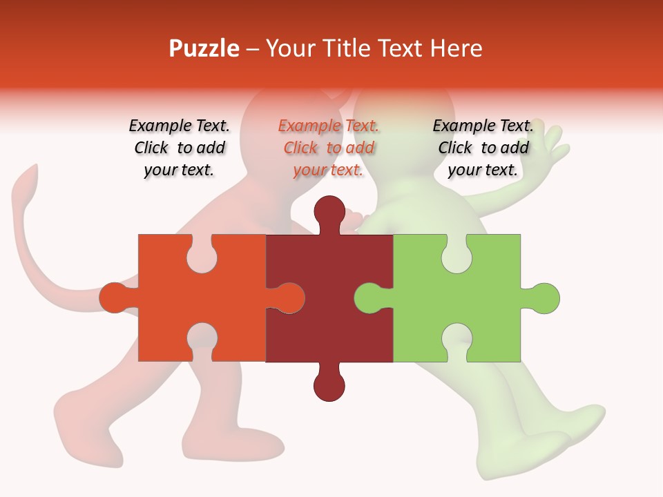 Afterlife Hesitating Decision PowerPoint Template