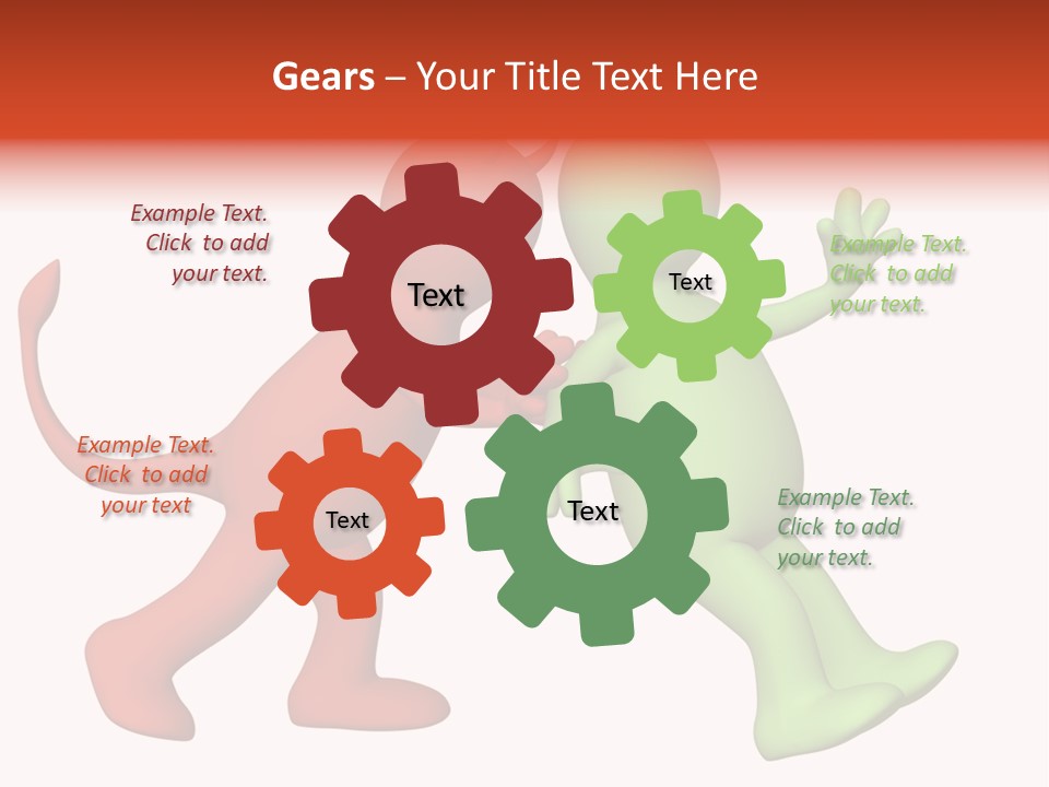 Afterlife Hesitating Decision PowerPoint Template