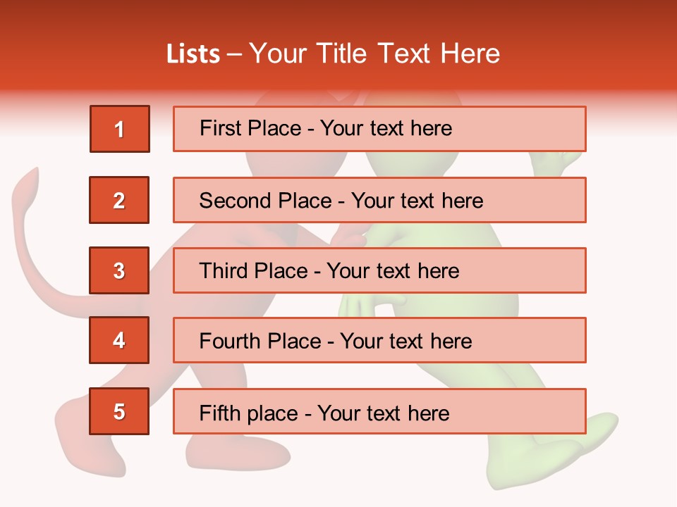 Afterlife Hesitating Decision PowerPoint Template