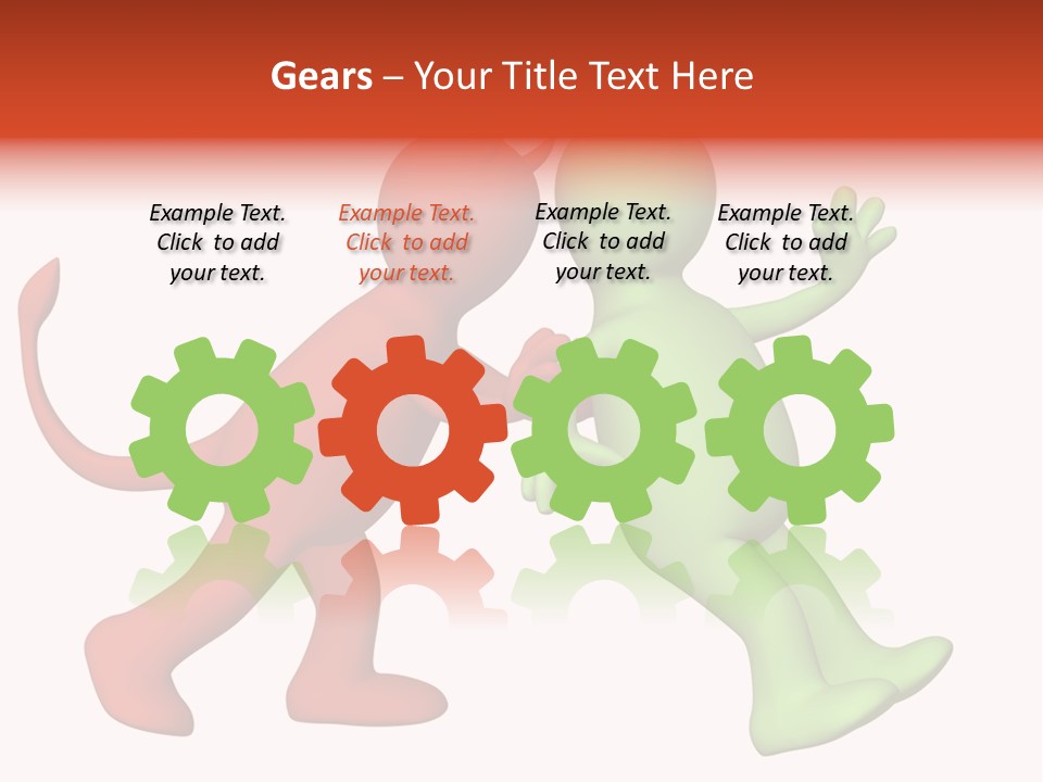 Afterlife Hesitating Decision PowerPoint Template