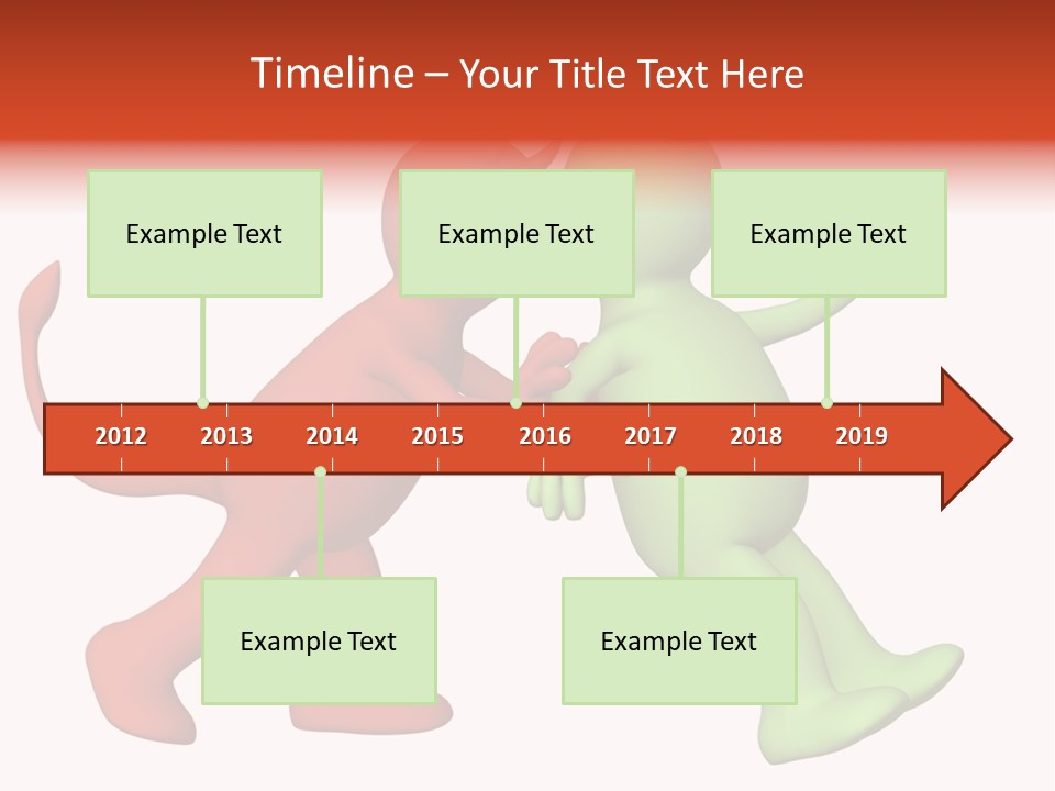 Afterlife Hesitating Decision PowerPoint Template