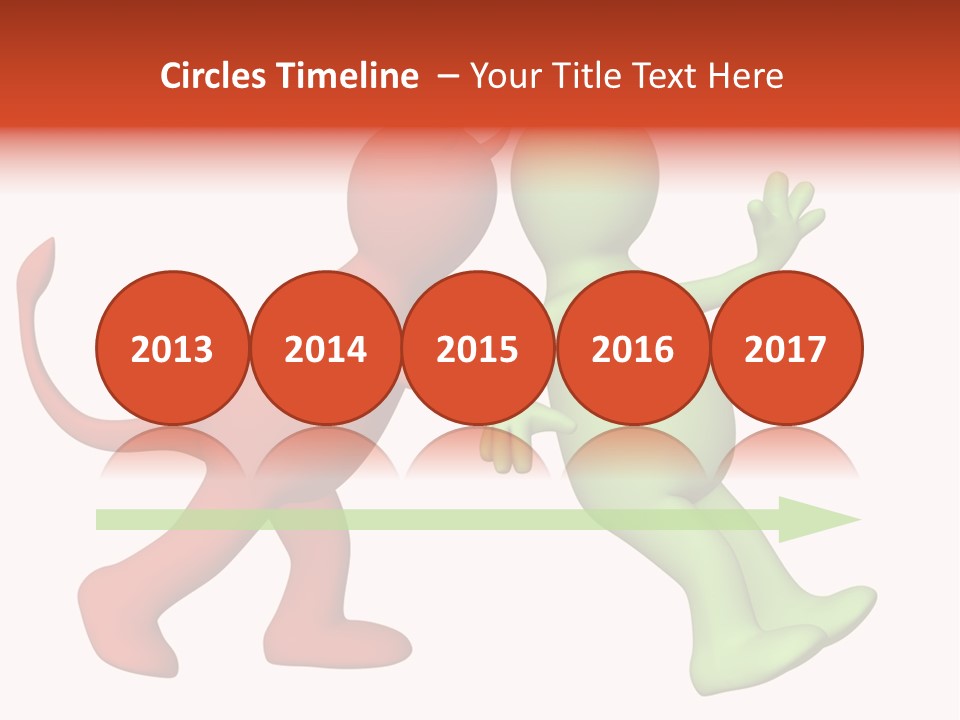 Afterlife Hesitating Decision PowerPoint Template