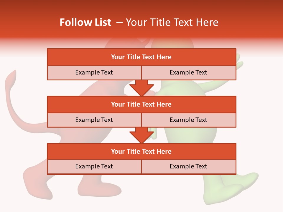 Afterlife Hesitating Decision PowerPoint Template